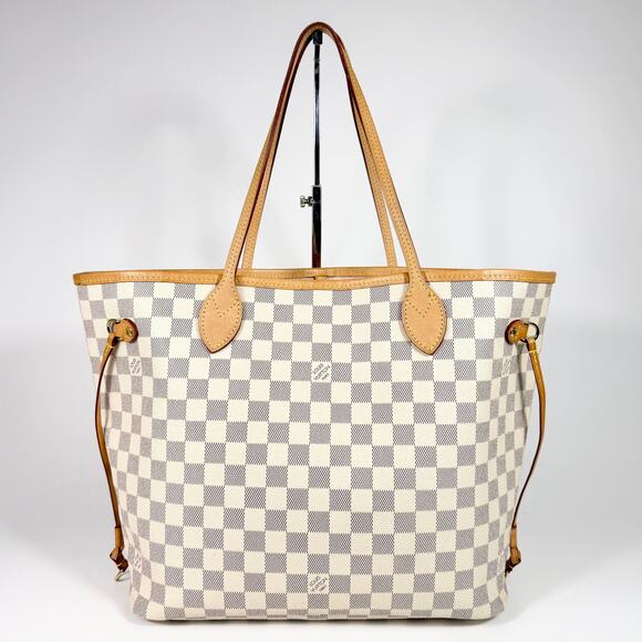 Louis Vuitton Damier Azur Neverfull MM - Picture 4 of 16